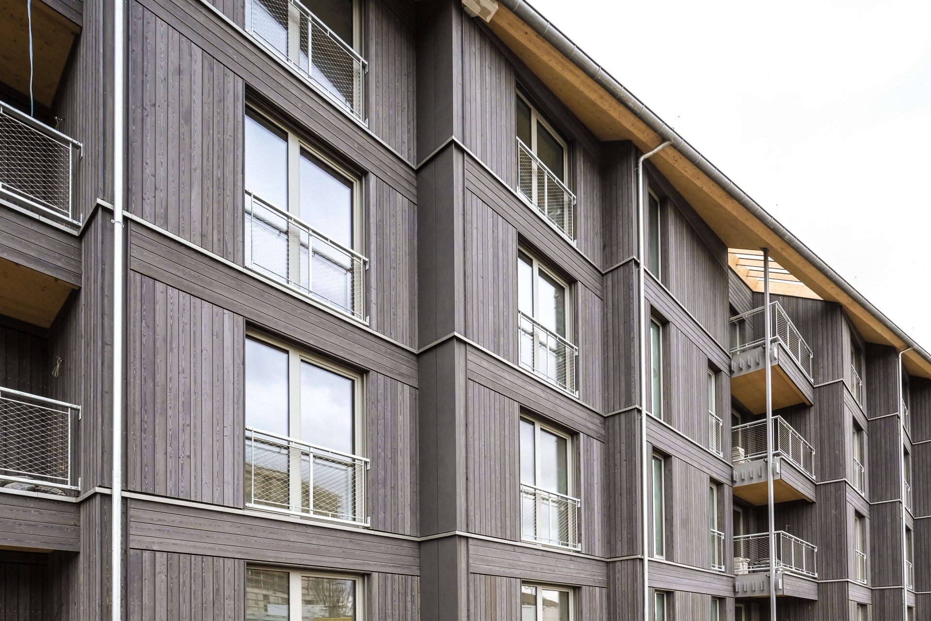 Außenansicht Holzhybridhaus Franklin